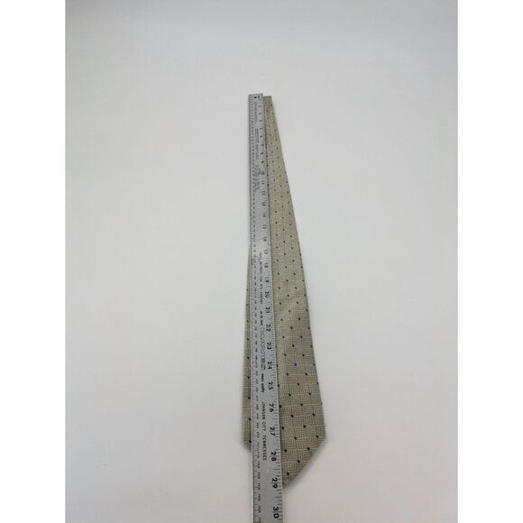 JONES NEW YORK MENS TIE 4 X 59 LIGHT GREEN WITH BLUE ACCENTS - Picture 7 of 8